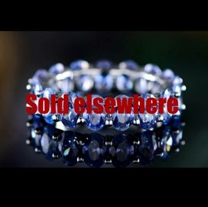 🦋 Tanzanite and Sterling Silver Ring *New